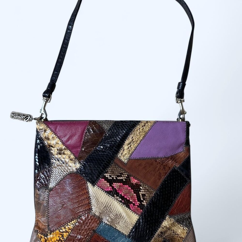 Vintage Original By Caprice - Patchwork Leather P… - image 1